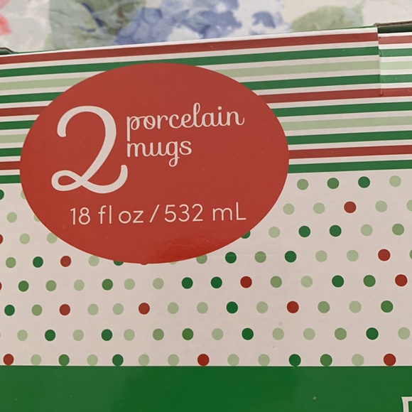 PFALTZGRAFF.NWOT.Pair of Porcelain Holiday Mugs. Perfect for your favorite drink - Picture 4 of 4